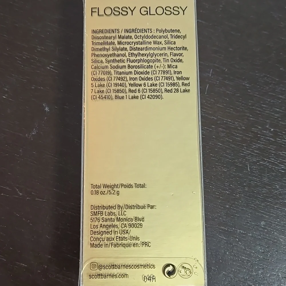 Scott Barnes Flossy Glossy Lip Gloss - Haute Mess